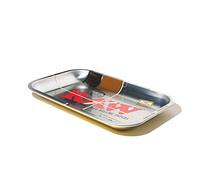 RAW Petit Plateau métallique Argenté 27,5 x 17,5 cm