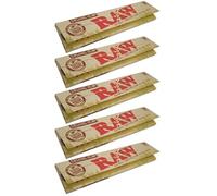 RAW Roi De Chanvre Biologique Taille Mince Brochure 5 Pièces (5x32)