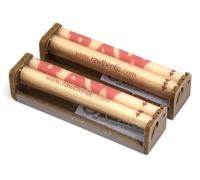 Raw rolling papers naturel de chanvre plastique cigarettes rouleuse, 110mm king size slim (2 pack)
