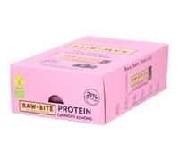 RAWBITE Barre protéinée croquante aux amandes 12x45 g