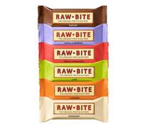 RAWBITE Paquet d'essai de barres aux fruits et noix Barre 6x50 g