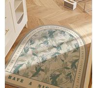Rawbmop Paillasson Interieur Entree Feuilles Vertes Paillasson Durable et antidérapant,Resistant Pluie Lavable,Entretien Simple,pour Chambre,Cuisine,Accessoires Maison Décoration40x60cm