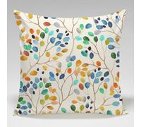 Rawbmop Taie Oreiller 70x70cm Fleurs Rétro Décoration pour Coussin Confortable Super Doux de Haute qualité,Taies d'oreiller avec Fermeture éclair-Housse Coussin Hypoallergénique Respirant