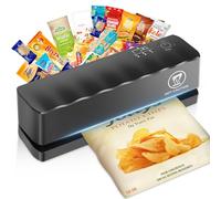 Rawhui Scelleuse Thermique Mini Machine a Sceller Sachet 5 Modes Réglables Soudeuse Sac Plastique 3000 mAh Rechargeable, Mini Scellant Thermique pour Sac à Copeaux - Snack