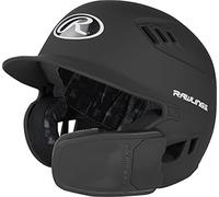 Rawlings 2022 R16 Reverse 1-Tone Baseball Batting Helmet, Senior, Matte Black