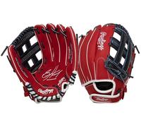 Rawlings Ball & Youth Glove | Sizes 9.5"-11.5" | Multiple Styles Sure Catch Signature Gant de Baseball pour Jeune, 29,2 cm, Toile Pro H, Main Droite Garçon, Modèle Bryce Harper, Taille Unique