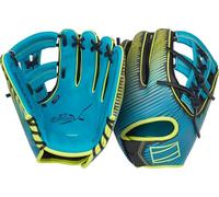 Rawlings | Gant de baseball REV1X Series | 29,8 cm | Main droite | Bleu sarcelle/jaune/noir