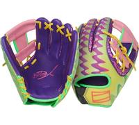 Rawlings | Gant de baseball REV1X Series | 29,8 cm | Main droite | Violet/rose/optique