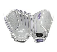 Rawlings | Gant de softball Fastpitch srie Sure Catch | Violet/Gris/Blanc | LHT | 12'