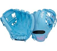 Rawlings Gants de baseball Heart of The Hide Series | 29,2 cm | Main droite | Bleu Columbia