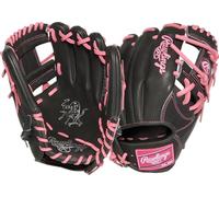Rawlings Gants de baseball Heart of The Hide Series | 29,2 cm | RHT | Pro I Web | Noir/Rose