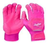 Rawlings | Gants de batteur de baseball Workhorse pour adulte | Licorne électrique rose | Taille M