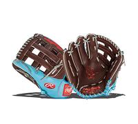 Rawlings Heart of The Hide Baseball Glove | Traditional Break-in | Sizes 11.25" Multiple Styles Gants Homme, Sherry/Columbia | Pro H Web, 12.75" | Outfield