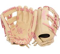 Rawlings | Heart of The Hide Series Gant de softball | 30,5 cm | Main droite | Camel/Rose