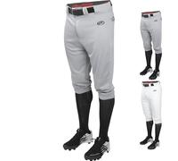 Rawlings Launch Series Pantalon de Baseball pour Adulte Couleur Unie Large Gris