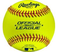 Rawlings Lot de 12 balles de Baseball d'entraînement Officielles Jaune Optique