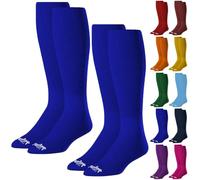 Rawlings Lot de 2 paires de chaussettes de baseball pour femme