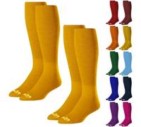 Rawlings Lot de 4 paires de chaussettes de baseball unisexes