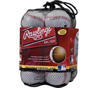 Rawlings | Official League OLB3BAG12 Lot de 12 balles de Baseball pour entraînement récréatif | Jeunes | OLB3BAG12