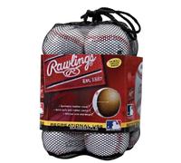 Rawlings | Official League OLB3BAG12 Lot de 12 balles de Baseball pour entraînement récréatif | Jeunes | OLB3BAG12