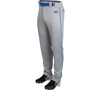 Rawlings Pantalon de Baseball passepoilé pour Homme, Homme, Pantalon, Lnchsrp-bg/r-88, Blue Gray/Royal, Small