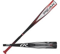 Rawlings Pic Batte de Baseball Garçon, Blanc/Rouge/Noir, 10 | 29"