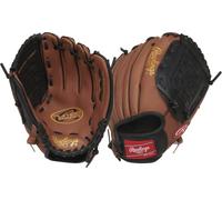 Rawlings Pl105dtb-12/0 Gant de Baseball, Marron foncé/Noir, 26,67 cm