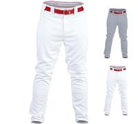 Rawlings Pro 150 Series Pantalon de Baseball pour Adulte passepoilé, Longueur Totale