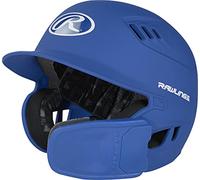 Rawlings | R16 Reversible EXT | Casque de Batteur Mat | Masque Facial réversible | Senior (17,5 cm - 19,5 cm) | Bleu Roi Mat