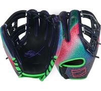 Rawlings | REV1X Series Gant de baseball | 29,8 cm | Main droite | Bleu marine/violet/optique