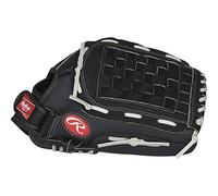 Rawlings Rsb140gb-6/0 Bsk/NFC Gant de Softball Unisexe, Noir/Gris, 14"/35,6 cm