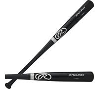 Rawlings Sporting Goods Adirondack Batte en Bois de frêne, Noir