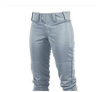 Rawlings Sporting Goods Pantalon Taille Basse avec Ceinture pour Fille Gris 150