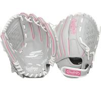 Rawlings Sure Catch Series Fastpitch Softball Glove, Basket Web, 10 inch, Right Hand Throw