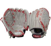 Rawlings Sure Catch T-Ball et Gant de Baseball pour Jeunes | Lancé Main Gauche | 27,9 cm | Modèle Mike Trout