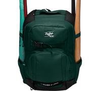 Rawlings | The Journey Player's Backpack | Baseball/Softball | Vert foncé