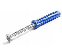 Rawlplug 4 All-08065 + 5080 Chevilles universelles en Nylon de 8 mm et vis 8 x 65 mm (50 pièces)