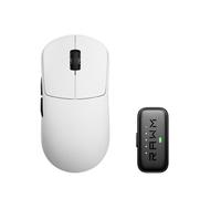 RAWM Leviathan V4 Dual 8K Souris Gaming sans Fil - Double connectivité, Ultra-Faible Latence, 8000 Hz, 55g - Blanc