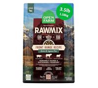 RawMix - Recette frontale sans grains pour chiens - Croquettes, bouillon d'os et viande crue lyophilisée, inspirée de la nature, protéines élevées humainement et fruits et légumes sans