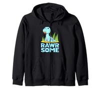 Rawsome Baby Dinosaure en Couche avec tétine Sweat à Capuche
