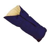 rawstyle hiver Pied Sac Momie (Bleu marine) Pied Sac pour Poussette et buggy 110 cm Neuf Chancelière laine d'agneau XL