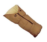 rawstyle hiver Pied Sac Momie (Cappuccino) Pied Sac pour Poussette et buggy 110 cm Neuf Chancelière laine d'agneau XL
