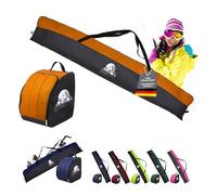 Rawstyle Sac de ski imperméable pour chaussures de ski, 160 cm ou 180 cm, Pour sports d'hiver