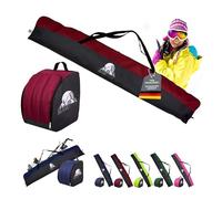 Rawstyle Sac de ski imperméable pour chaussures de ski, 160 cm ou 180 cm, Pour sports d'hiver