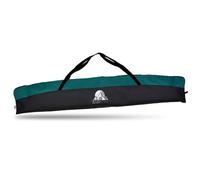 Rawstyle Sac de Ski pour Adulte - pour bâtons de Ski - 160 cm ou 180 cm - Étanche - pour Ski, Sports d'hiver, Local à Ski - Modèle 2 (Noir-Turquoise (160 cm)