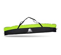 Rawstyle Sac de ski pour adultes - Étanche - 160 cm, 180 cm ou 190 cm - Pour sports d'hiver - Modèle 2 (noir/vert clair (180 cm)