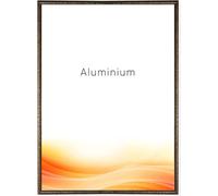 RAWWEST.BIS Cadre Photo 60x80 cm en Aluminium Anti-reflet cuivre antique cadre decoration murale pour Affiche Poster Œuvre d'Art Photo Puzzle Verre Acrylique Fixation Verticale & Horizontale