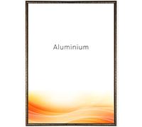 RAWWEST.BIS Cadre Photo 70x100 cm en Aluminium cuivre antique cadre decoration murale pour Affiche Poster Œuvre d'Art Photo Puzzle Verre Acrylique avec Filtre UV Fixation Verticale & Horizontale