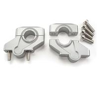 RAXIMO Réhausse de guidon Raximo Offset, 30mm 28,6 MM, 30 MM, ARGENT