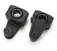 RAXIMO Rehausseur guidon Vario, hauteur 55 mm 22,2 mm, noir, avec ABE